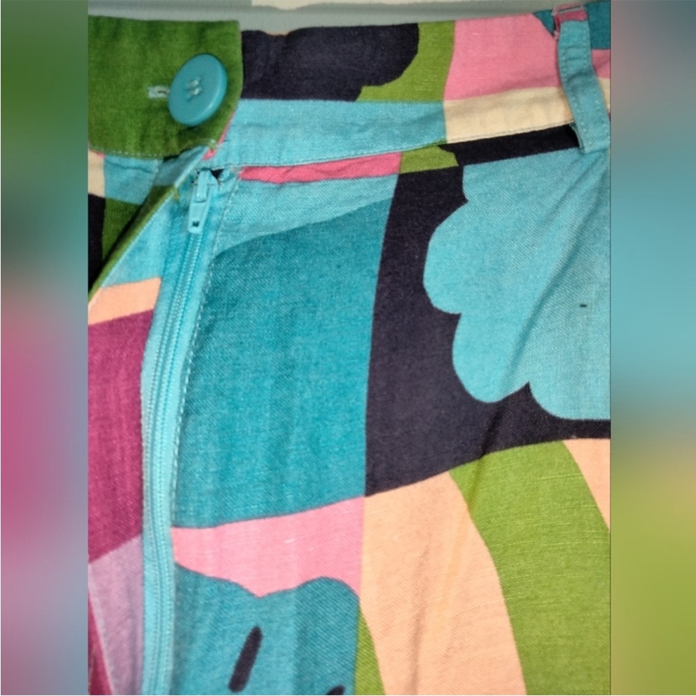 Princess Highway (Size AU14) Multicolor Patchwork Top & Bottom Matching Set - Picture 11 of 15